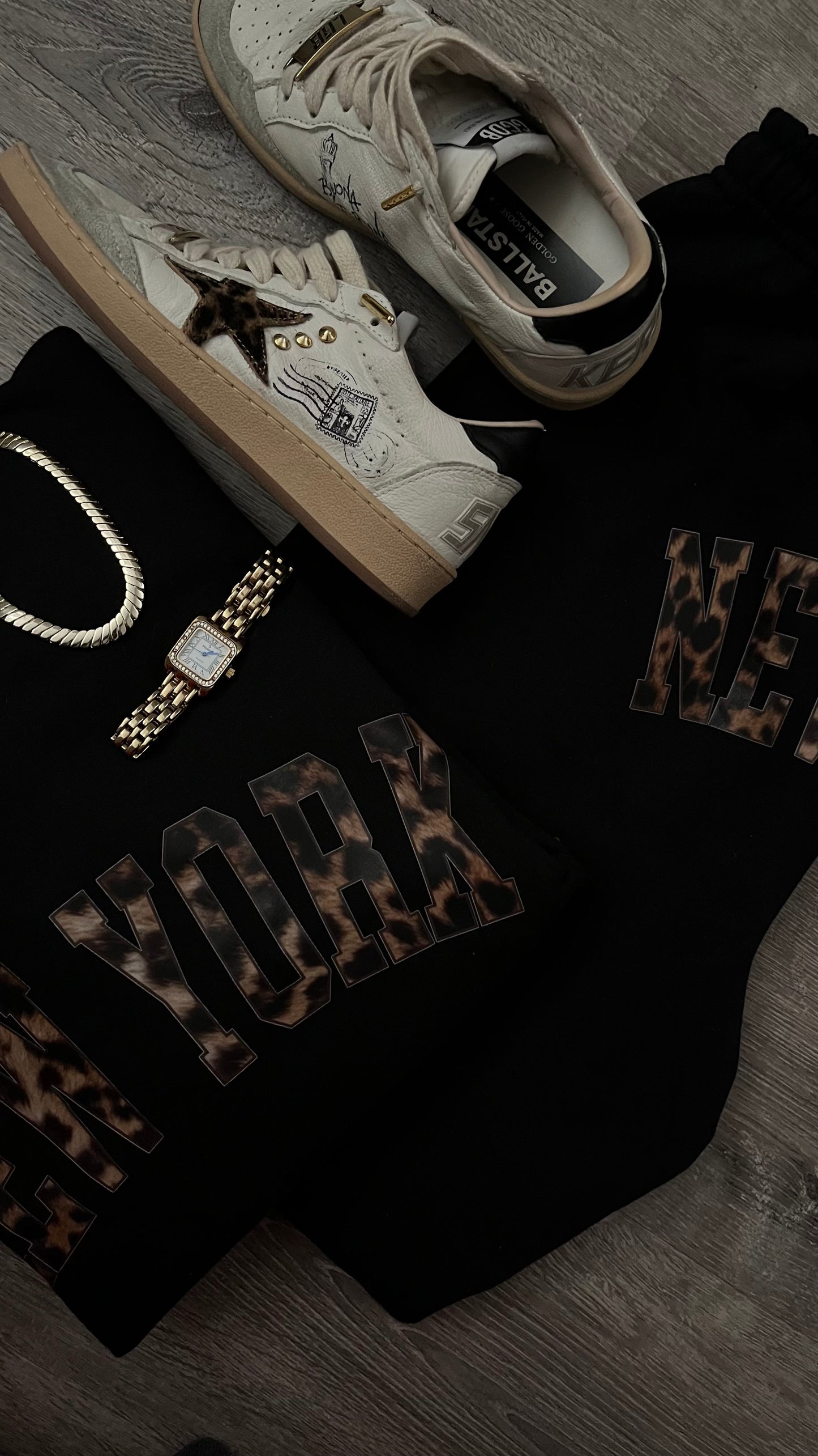 Leopard NY Sweatpants