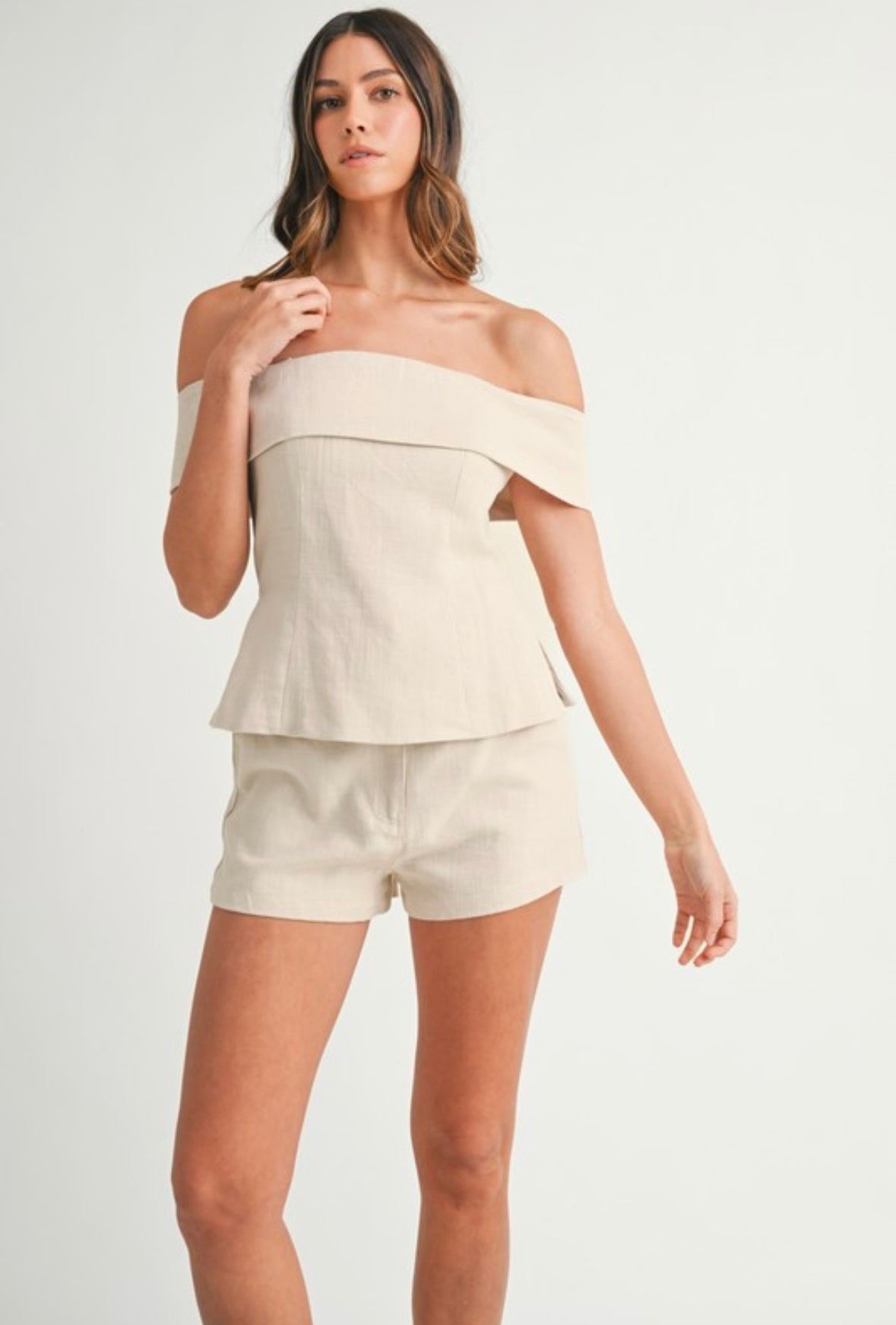 Oatmeal Linen Set