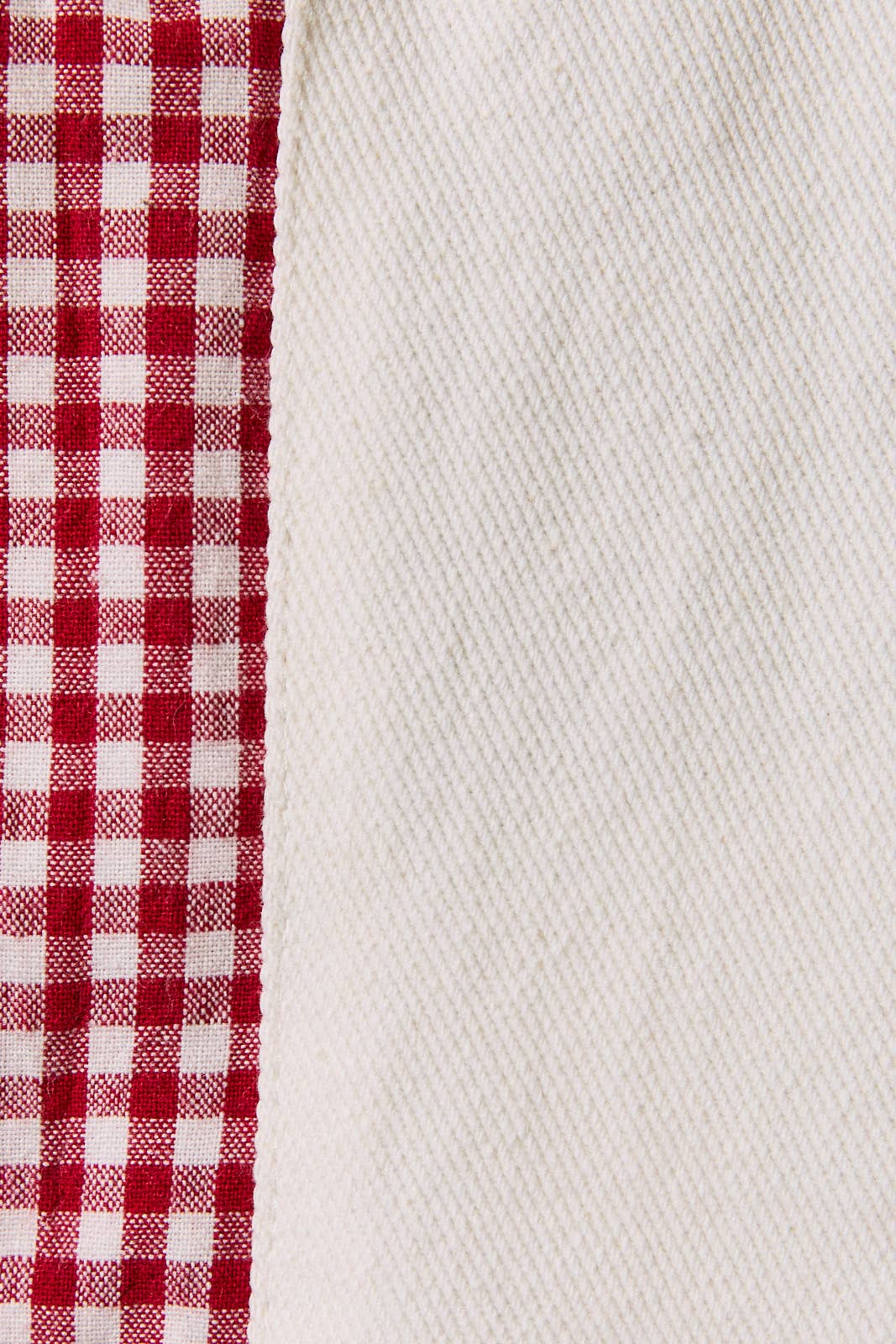 Gingham Denim Jacket