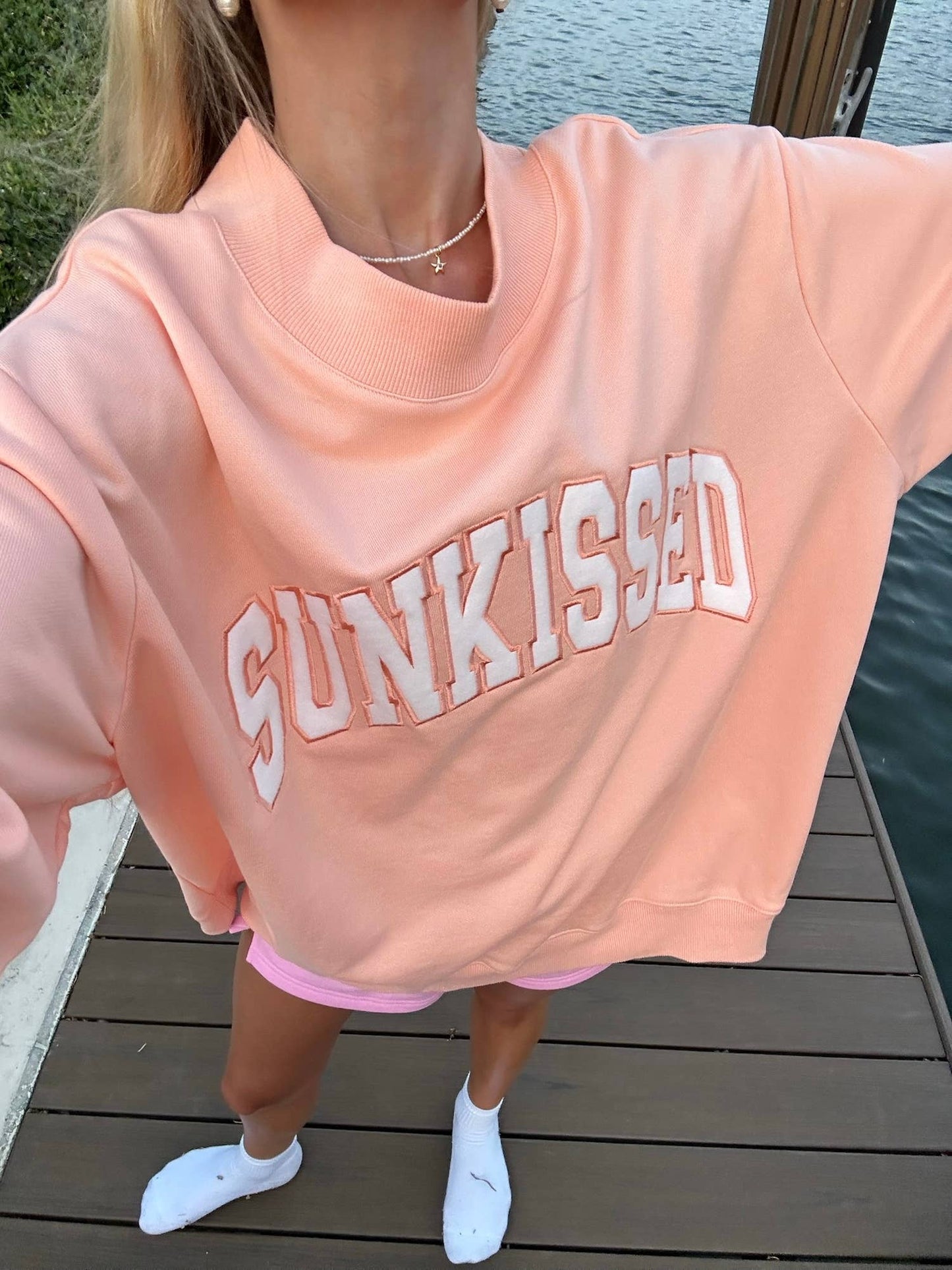 Papaya Mockneck