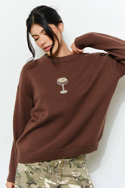 Perri Espresso Martini Sweater