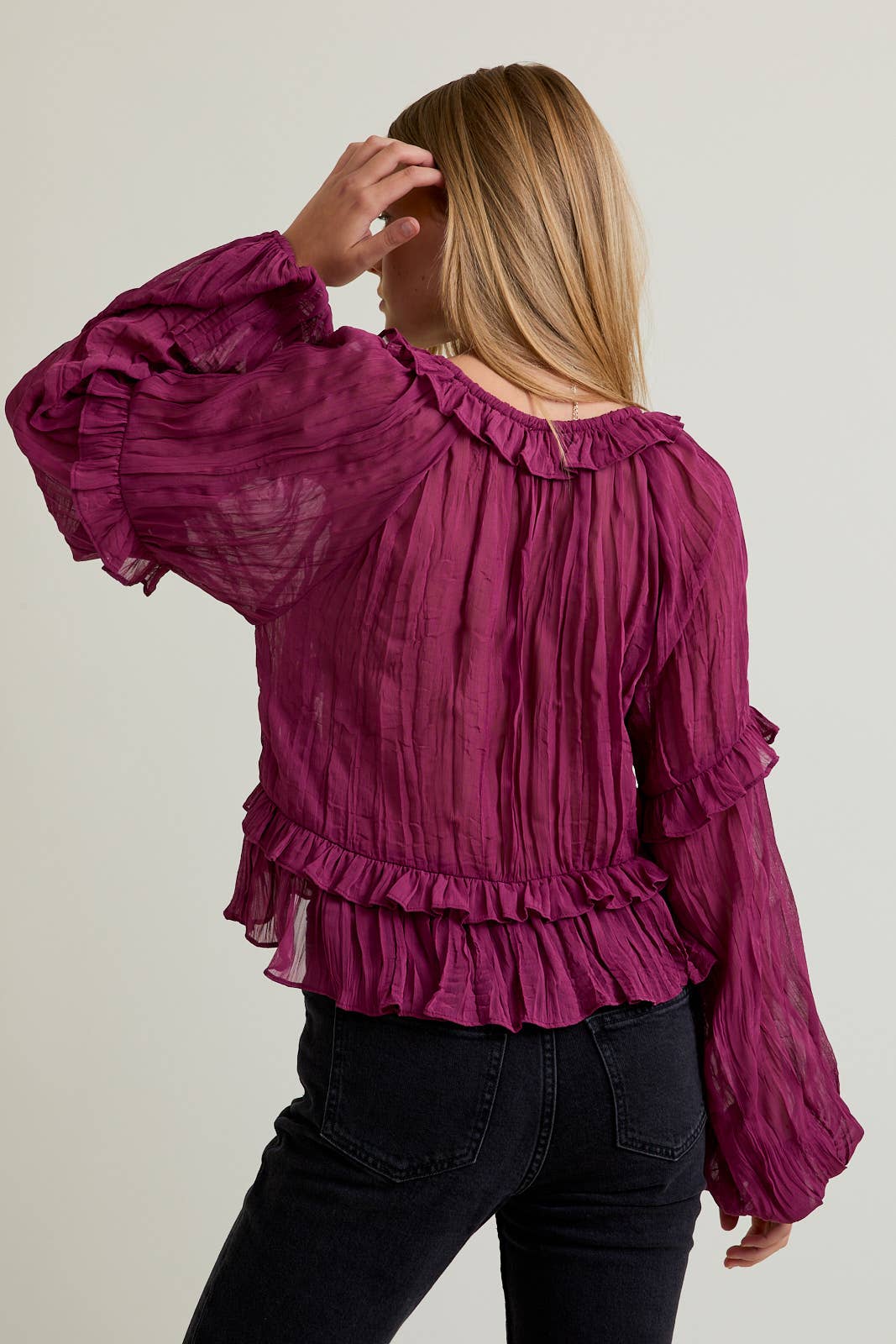 Ruffle Blouse