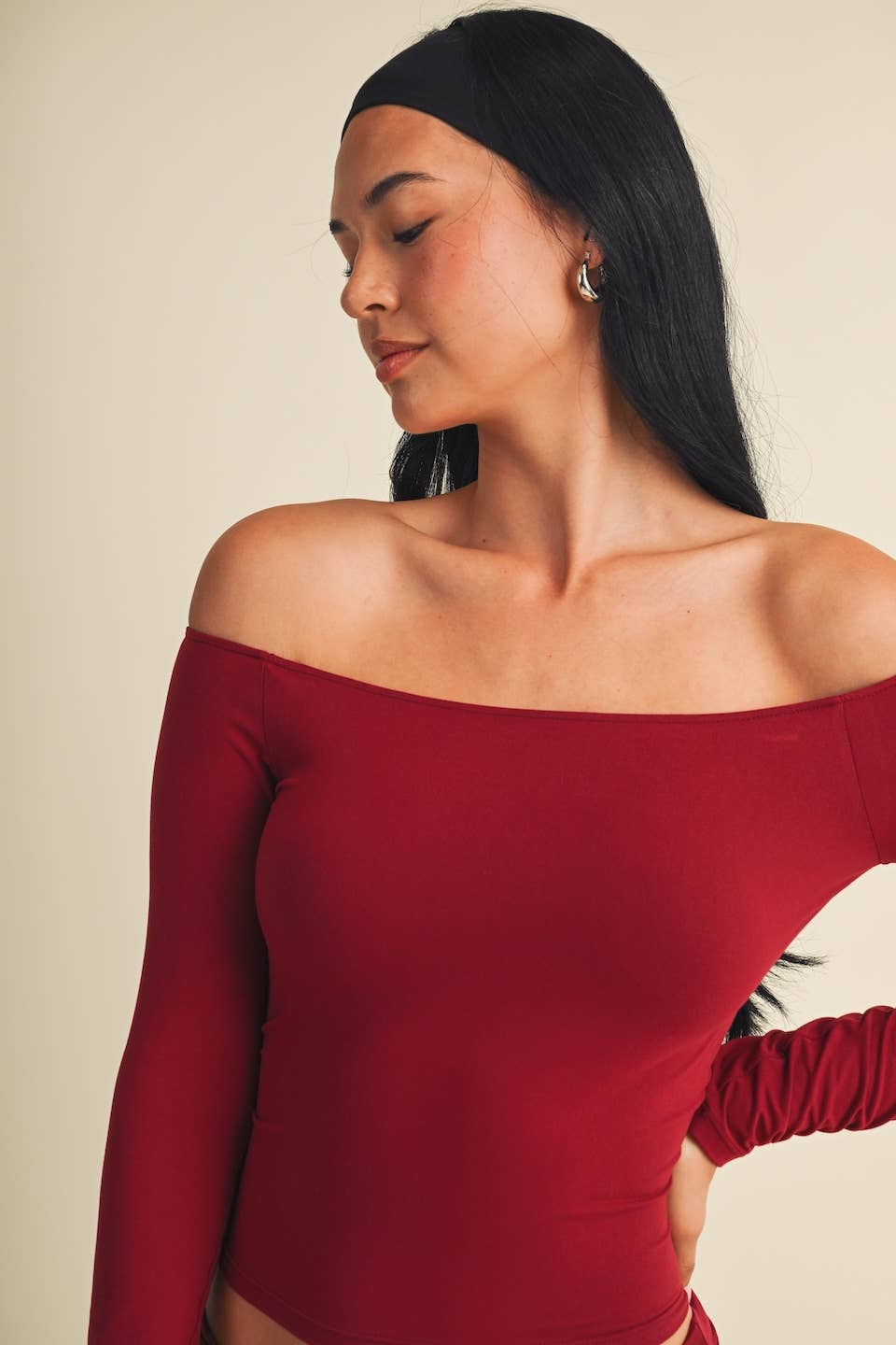 Scarlette Off the Shoulder Long Sleeve
