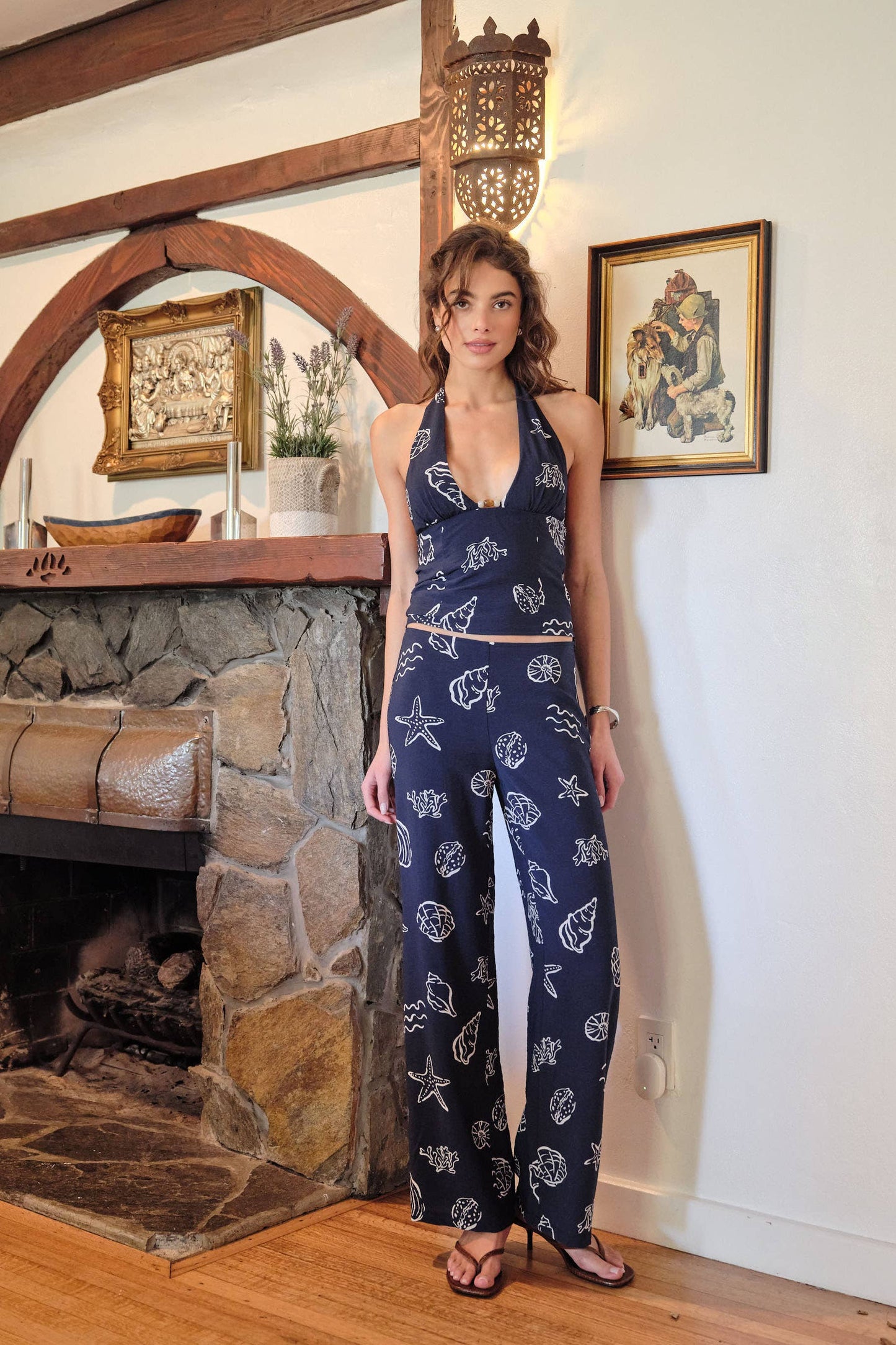 Sammy Shell Halter Top