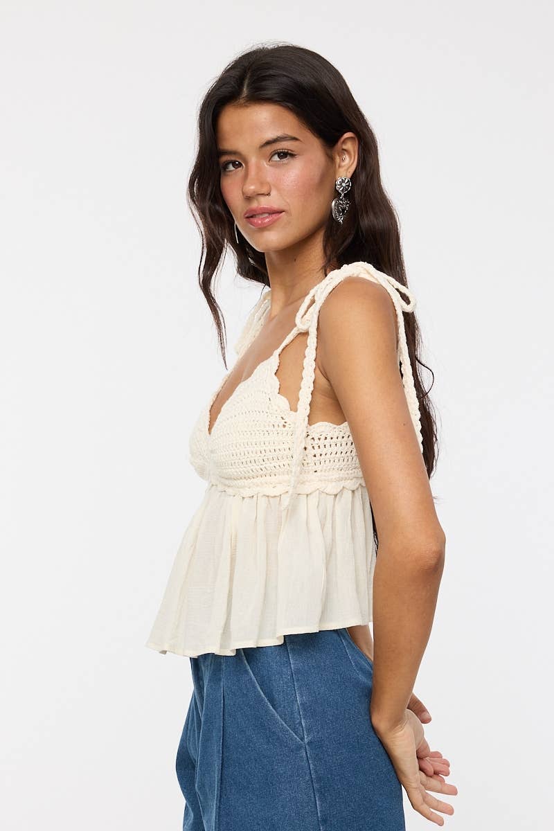 Luna Crochet Tank