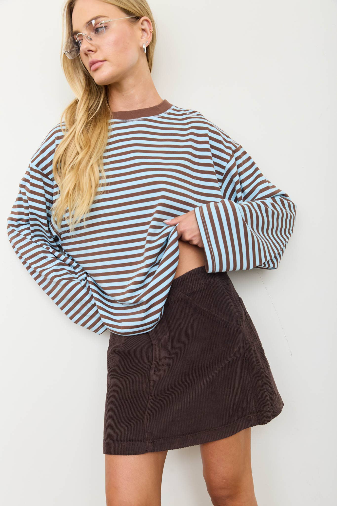 The Blue Hour Stripe Long Sleeve