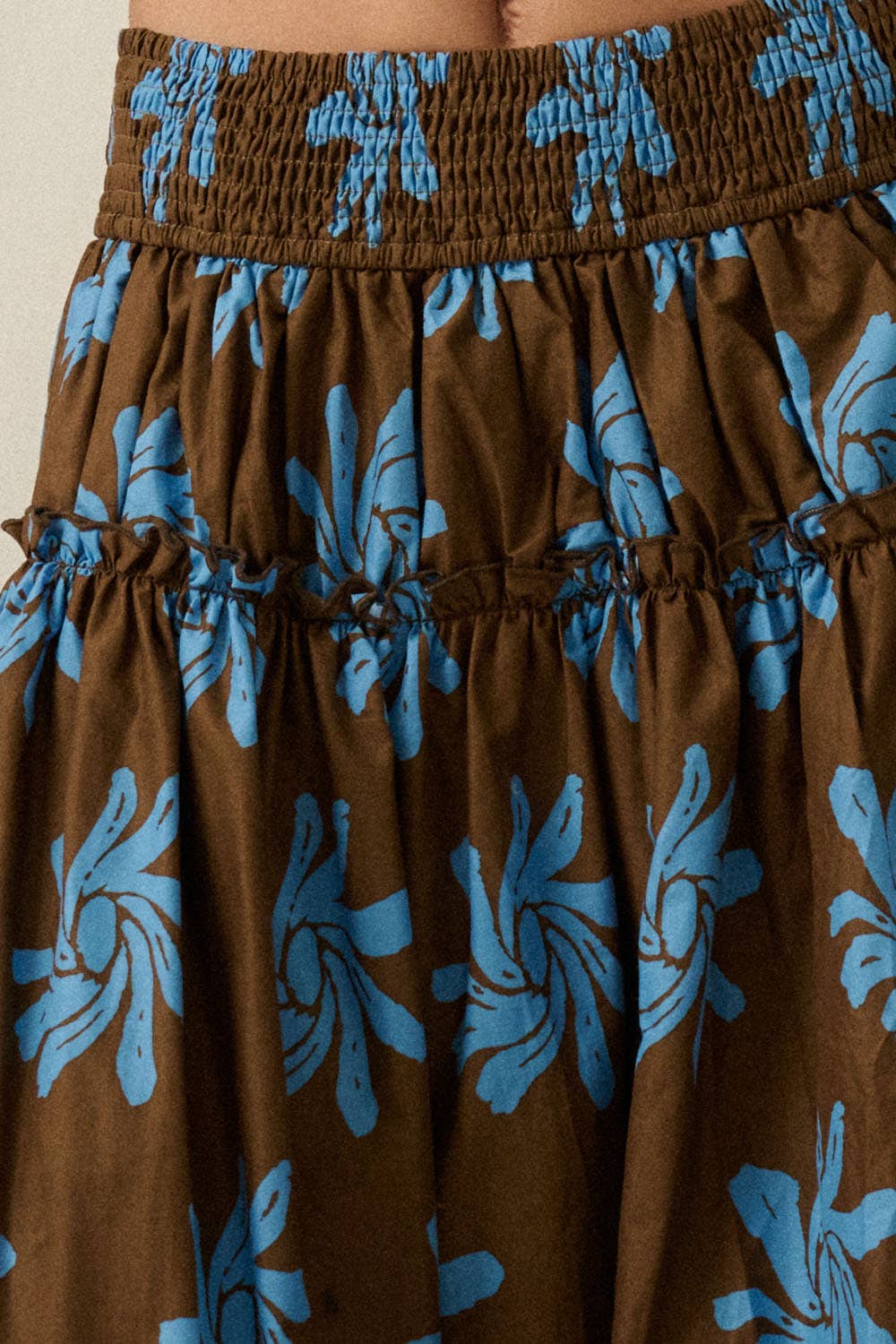 Azure Bloom Skirt