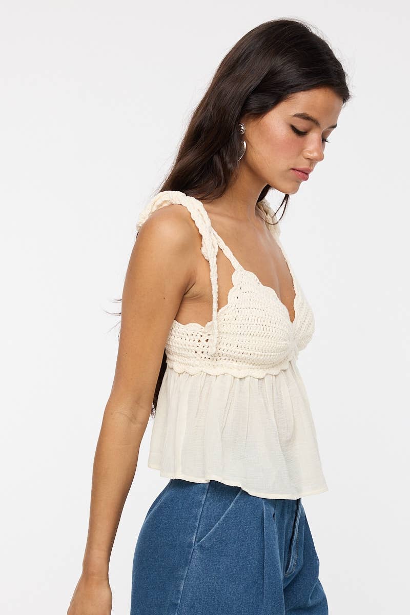Luna Crochet Tank