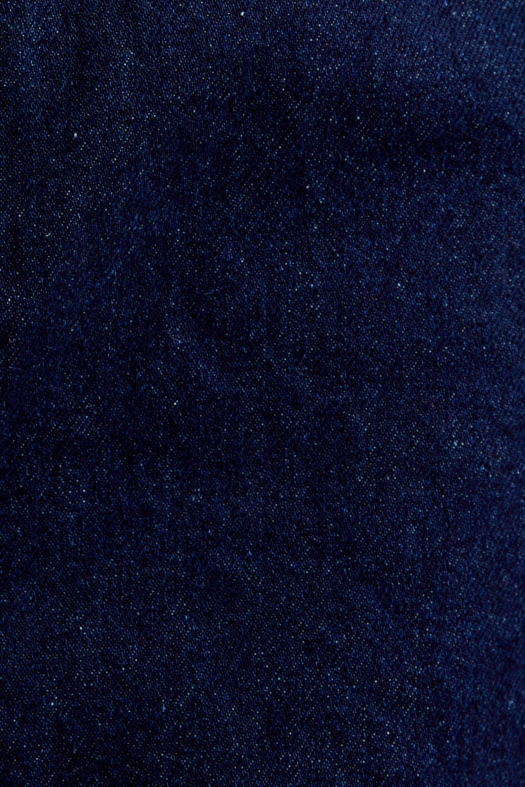 MID-RISE DRAW STRING DETAIL MINI SKIRT: INDIGO