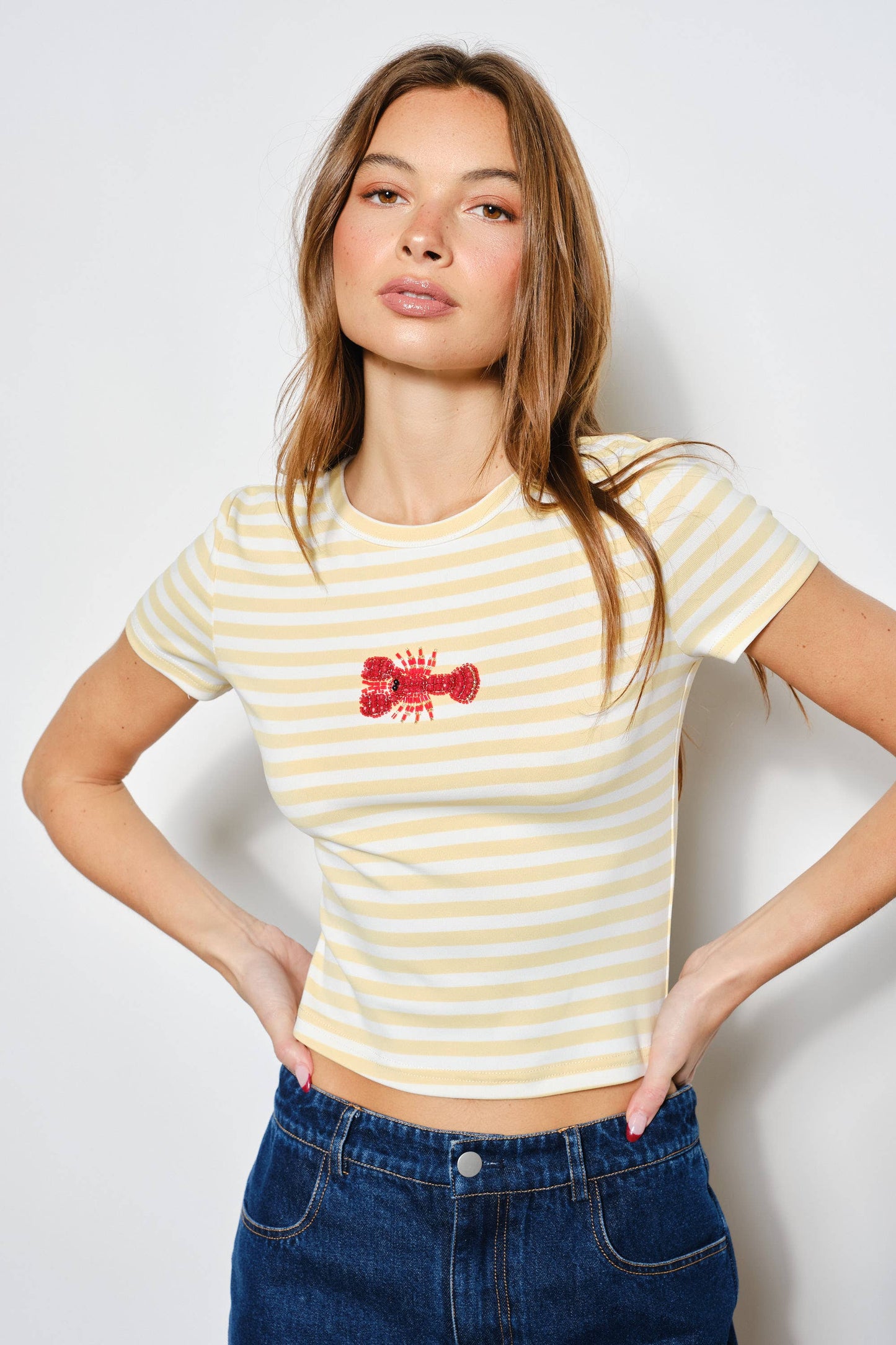 Zandra Beaded Tee