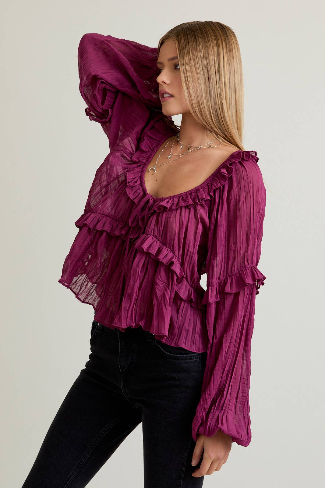 Ruffle Blouse