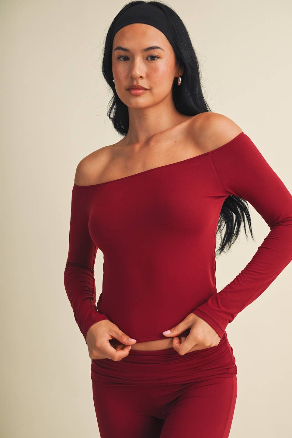 Scarlette Off the Shoulder Long Sleeve