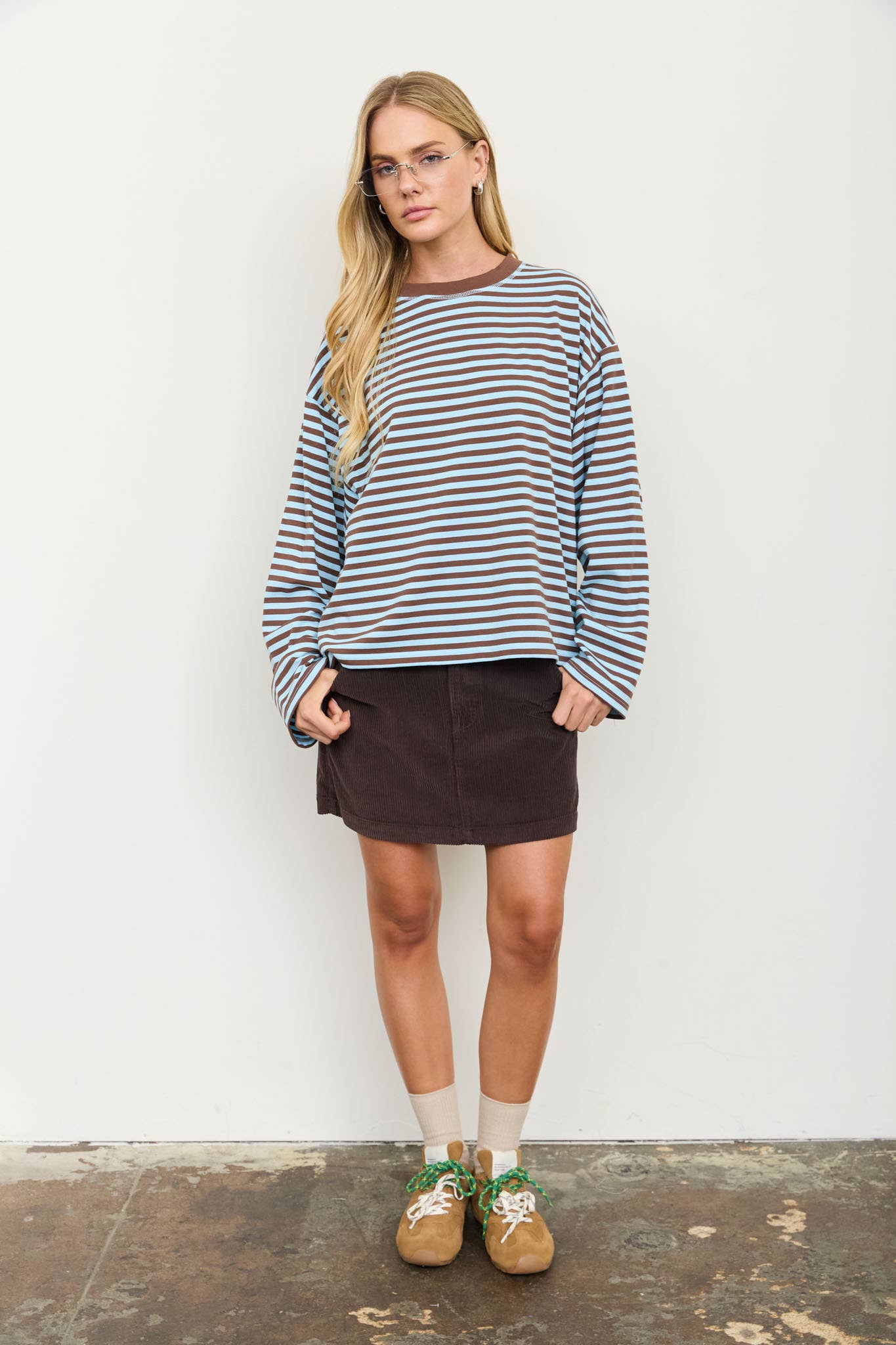 The Blue Hour Stripe Long Sleeve
