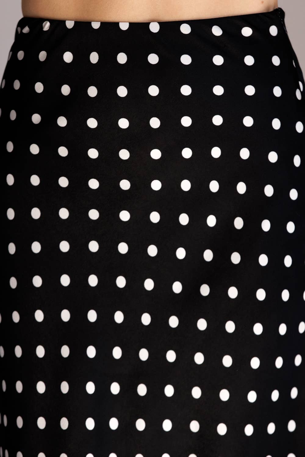 Parisian Polka Dot Maxi Skirt