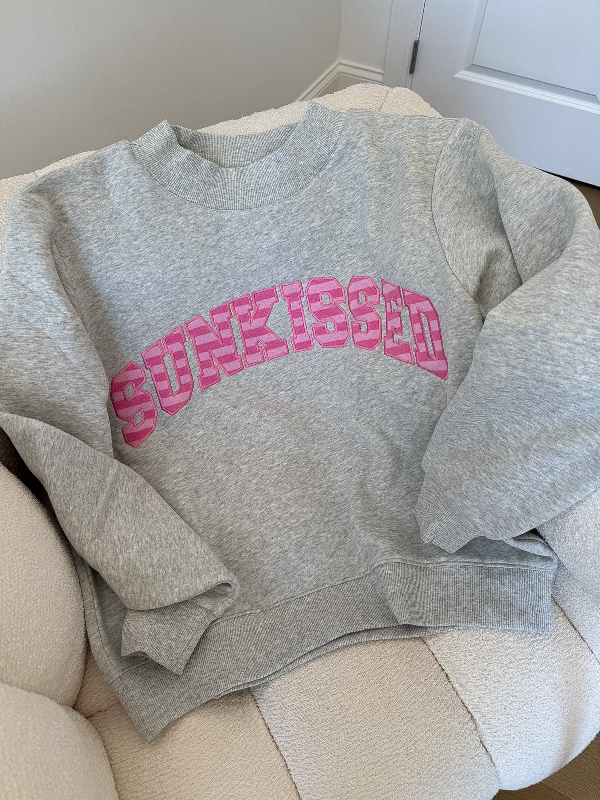 Preston Striped Mockneck Sweatshirt