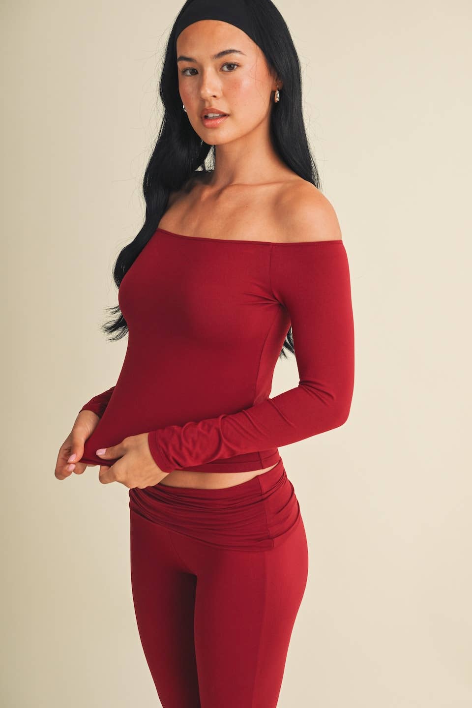Scarlette Off the Shoulder Long Sleeve