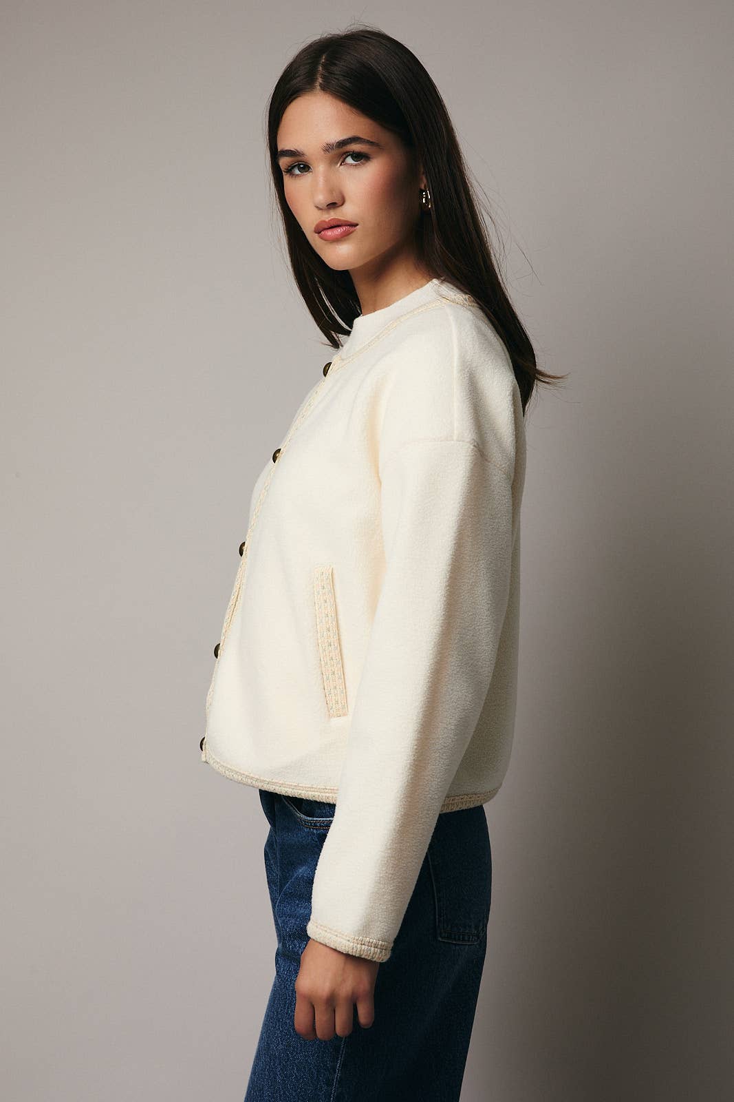 Vivienne Cream Fleece