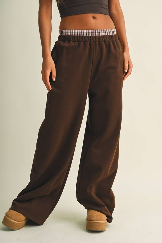 The Kennedy Wide Leg Sweatpants