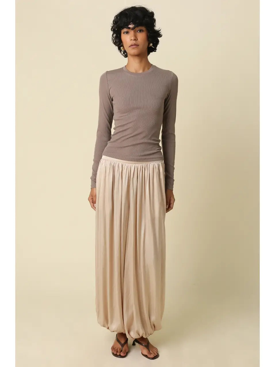 Auden Long Sleeve in Taupe