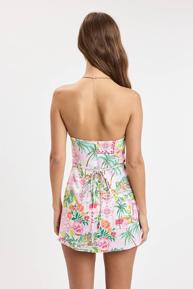 Resort Pink Romper