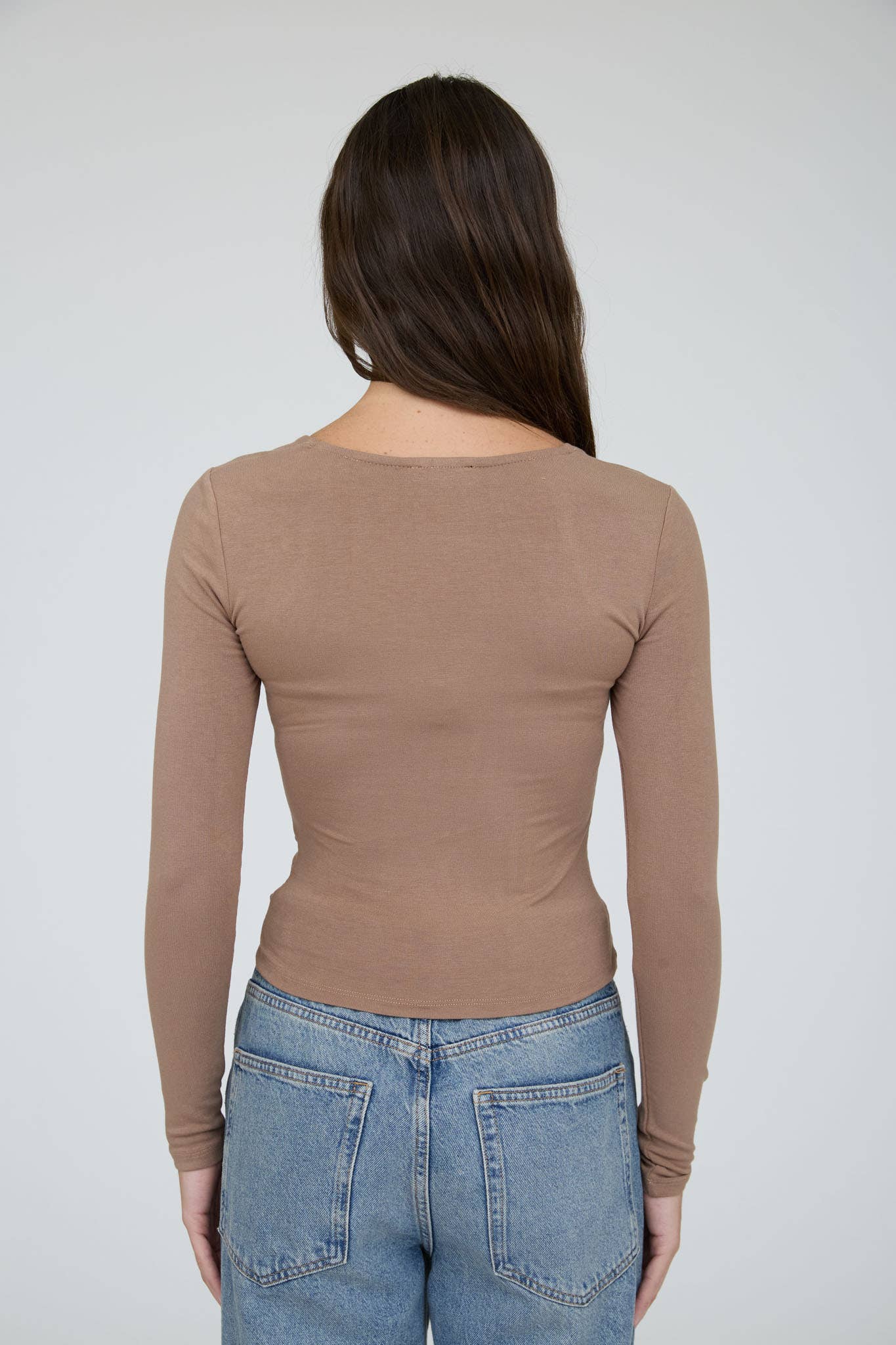 Noa Top in Burgundy