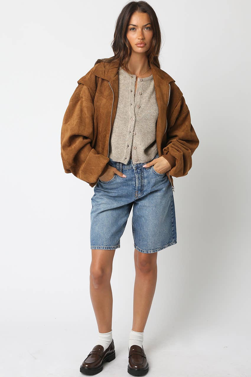 Linda Suede Jacket