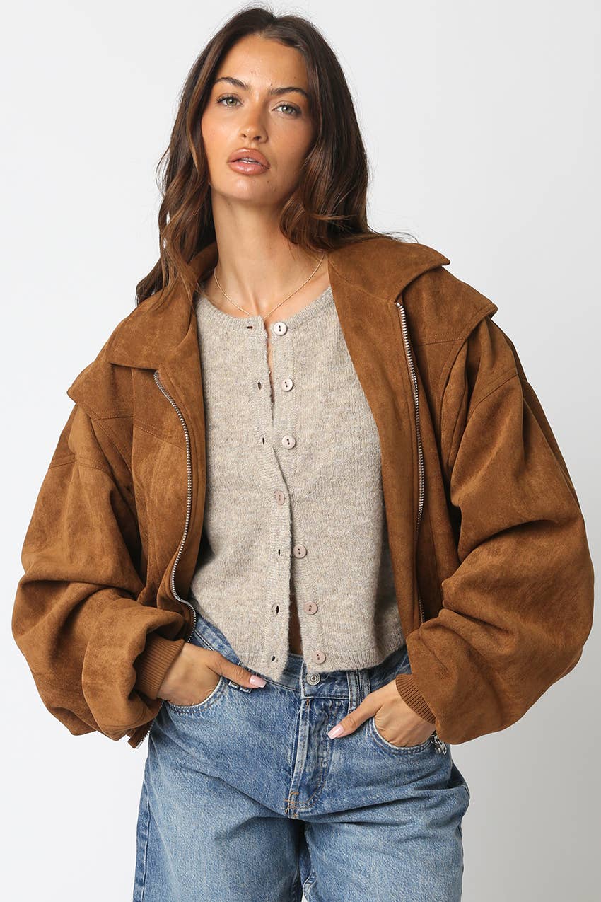 Linda Suede Jacket