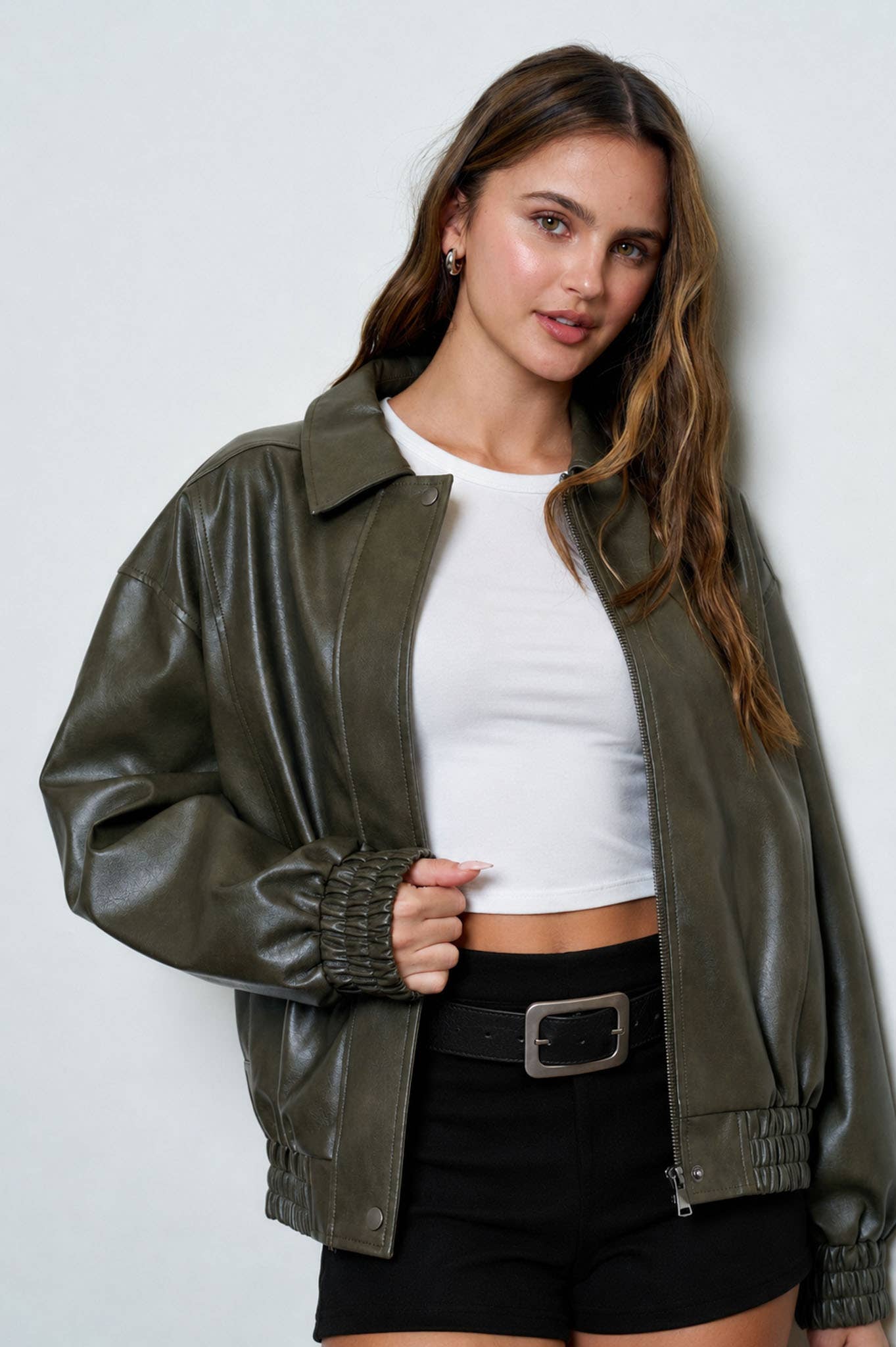 Lennon Jacket in Olive