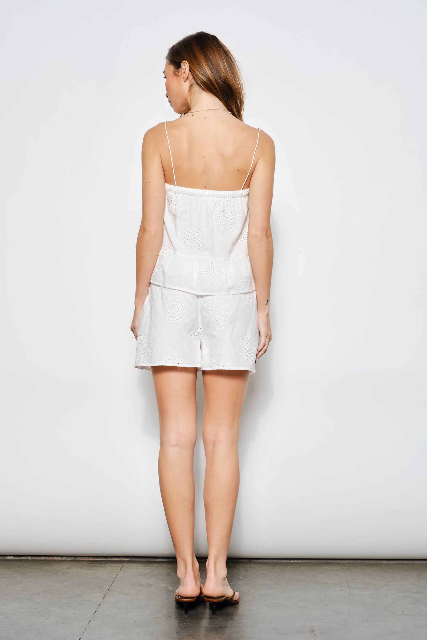 Shoreline Eyelet Top