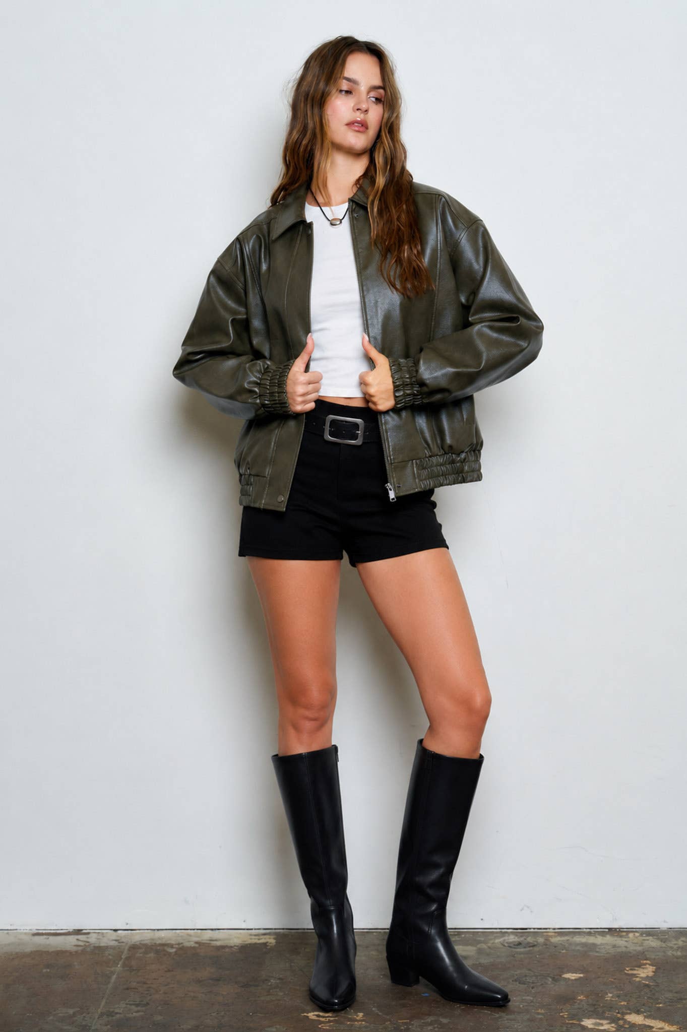 Lennon Jacket in Olive