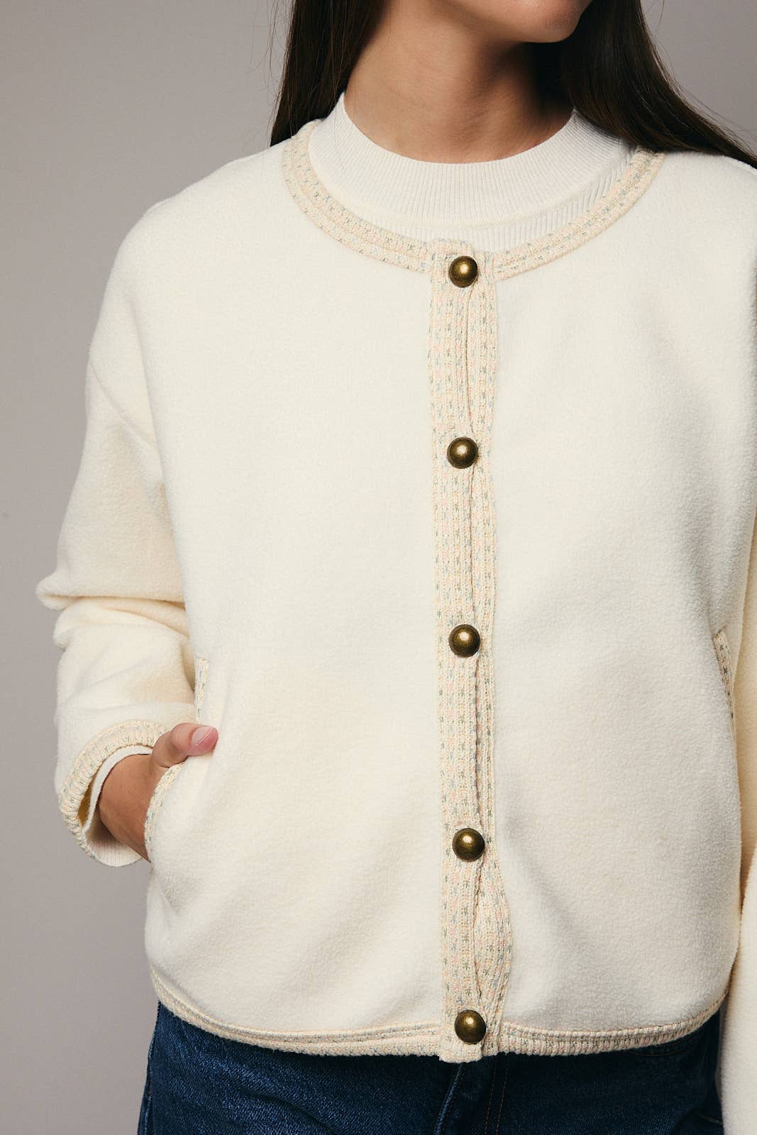 Vivienne Cream Fleece