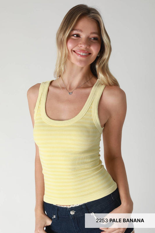 Banana Striped Tank