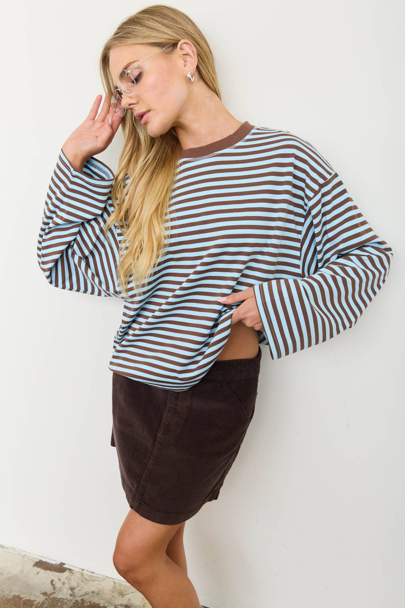 The Blue Hour Stripe Long Sleeve