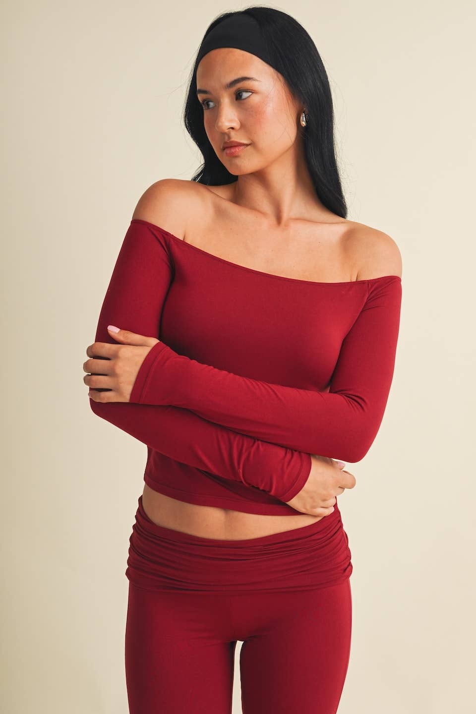 Scarlette Off the Shoulder Long Sleeve