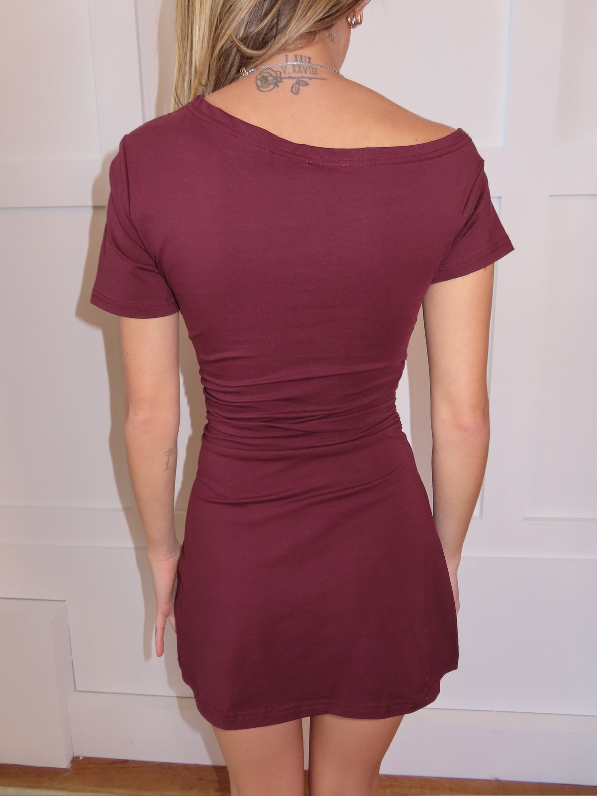 Jagger Dress in Burgundy