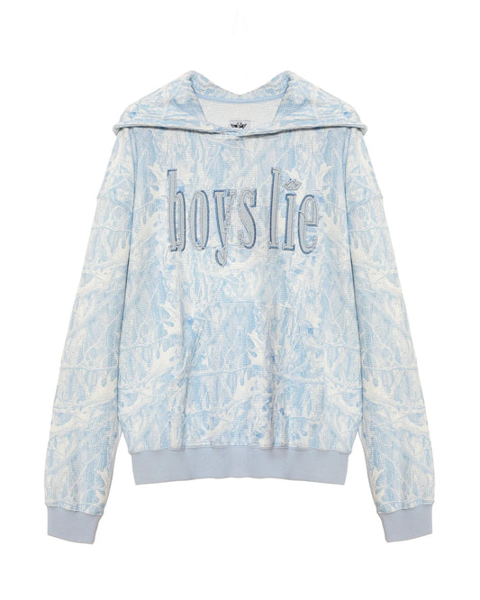 Blue Manhunt Racer Hoodie