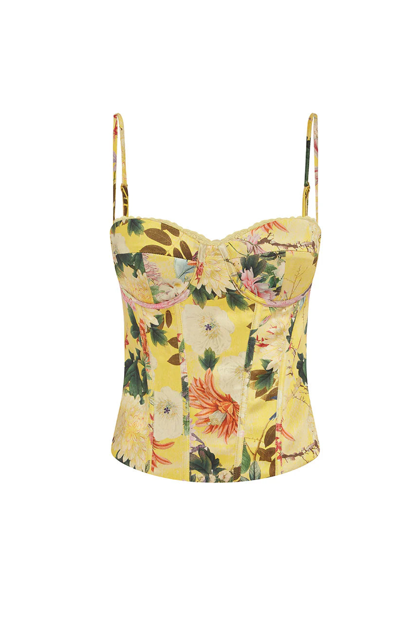 Eli Floral Bustier