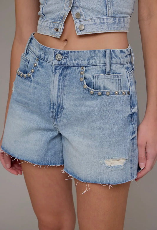 Studded Shorts