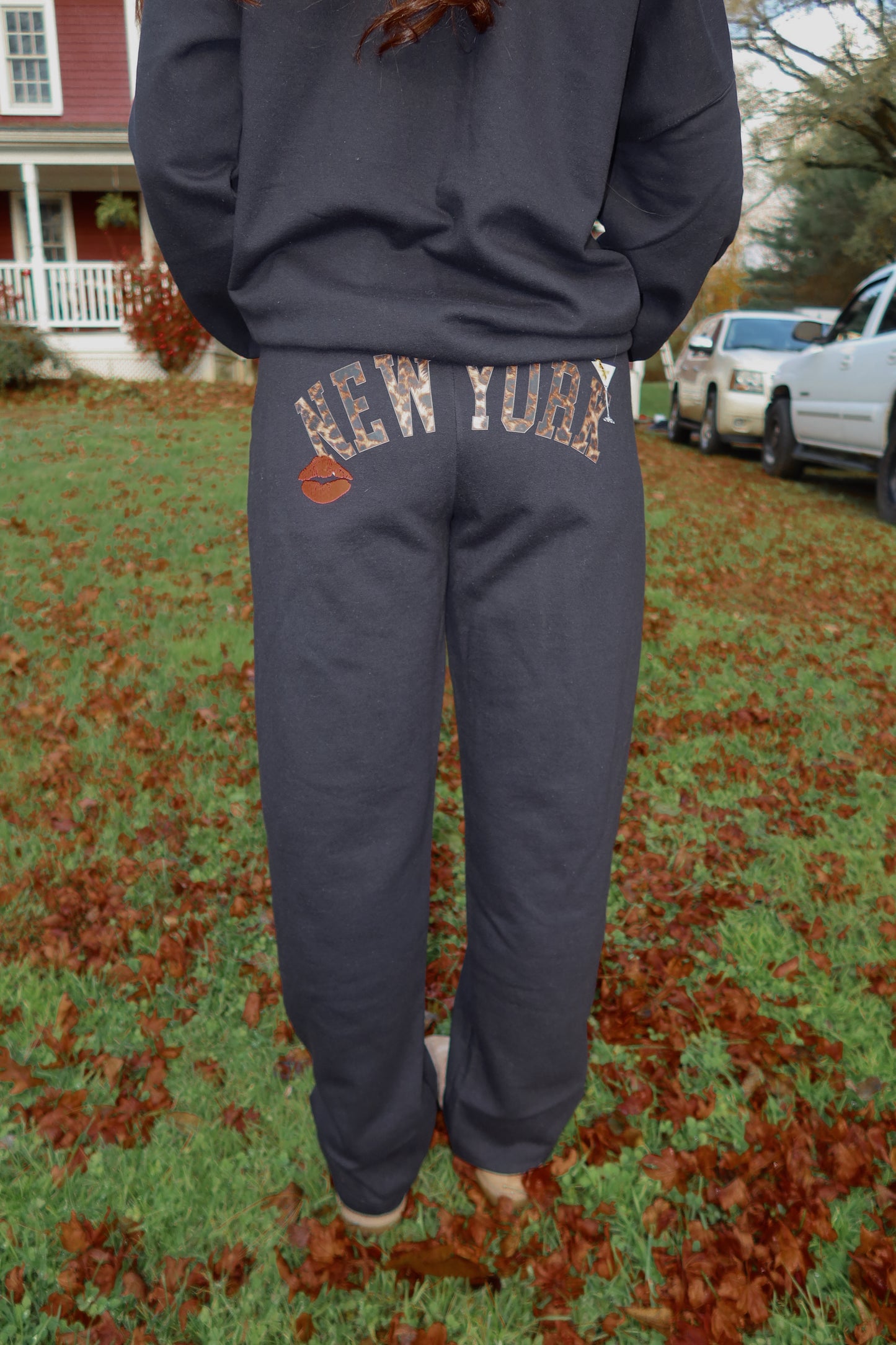 New York Leopard Sweatpants