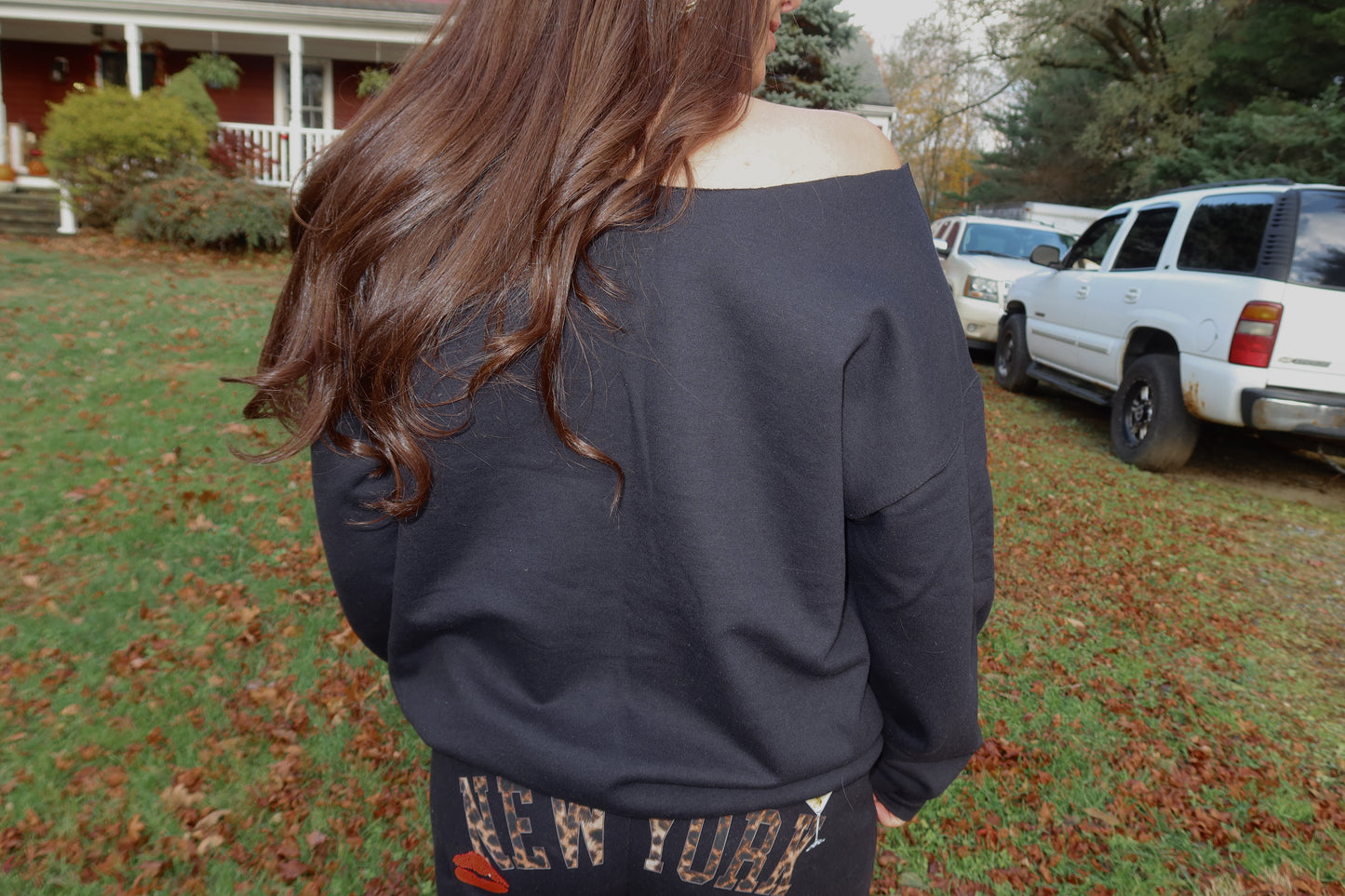 New York Leopard Sweatshirt