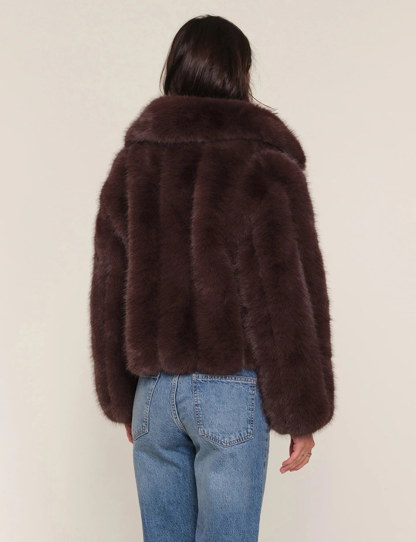 Espresso Faux Fur Coat