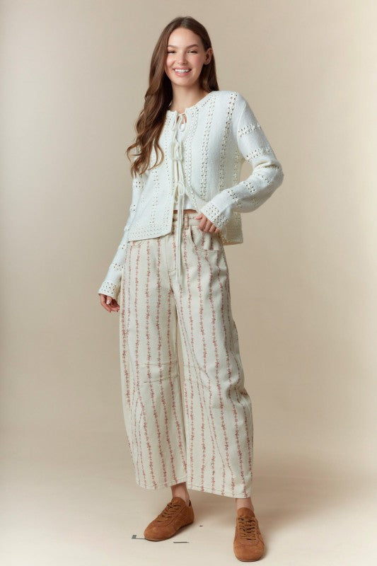 The Willow Cardigan in Ivory