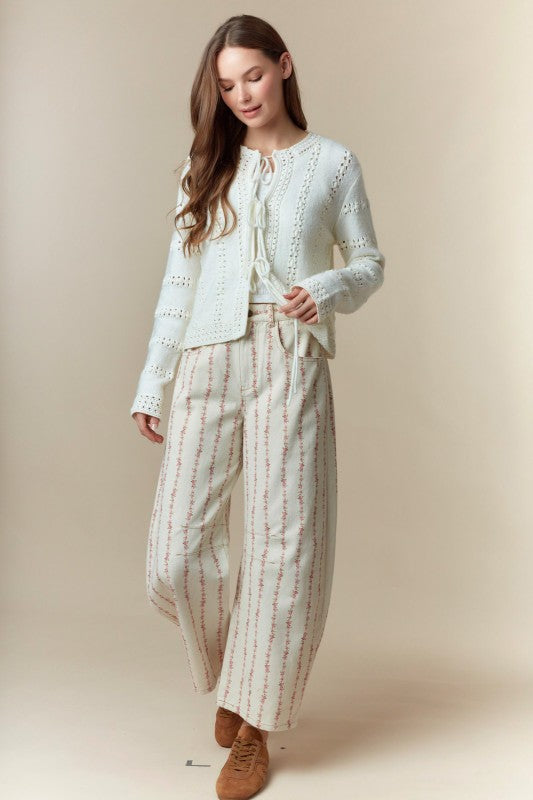 The Willow Cardigan in Ivory