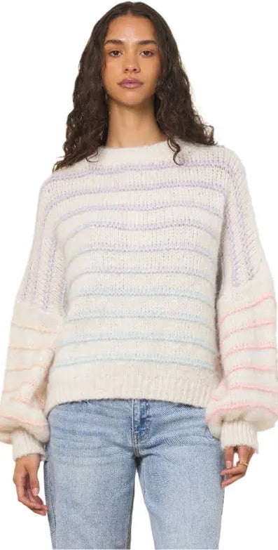 Ombré Striped Sweater