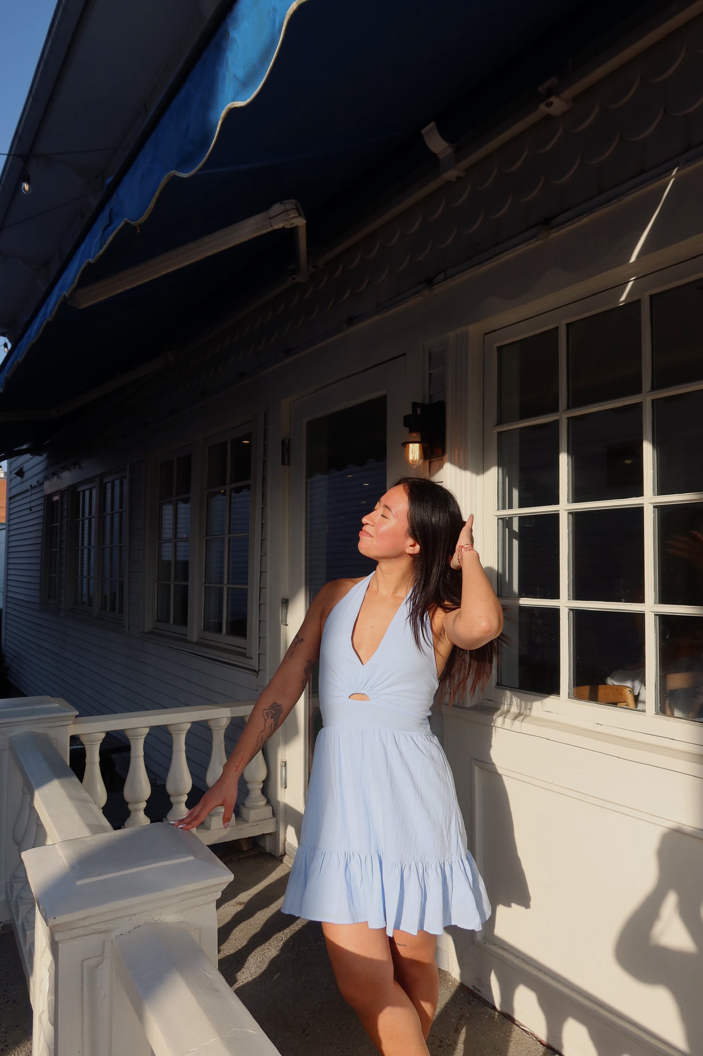 Periwinkle Romper
