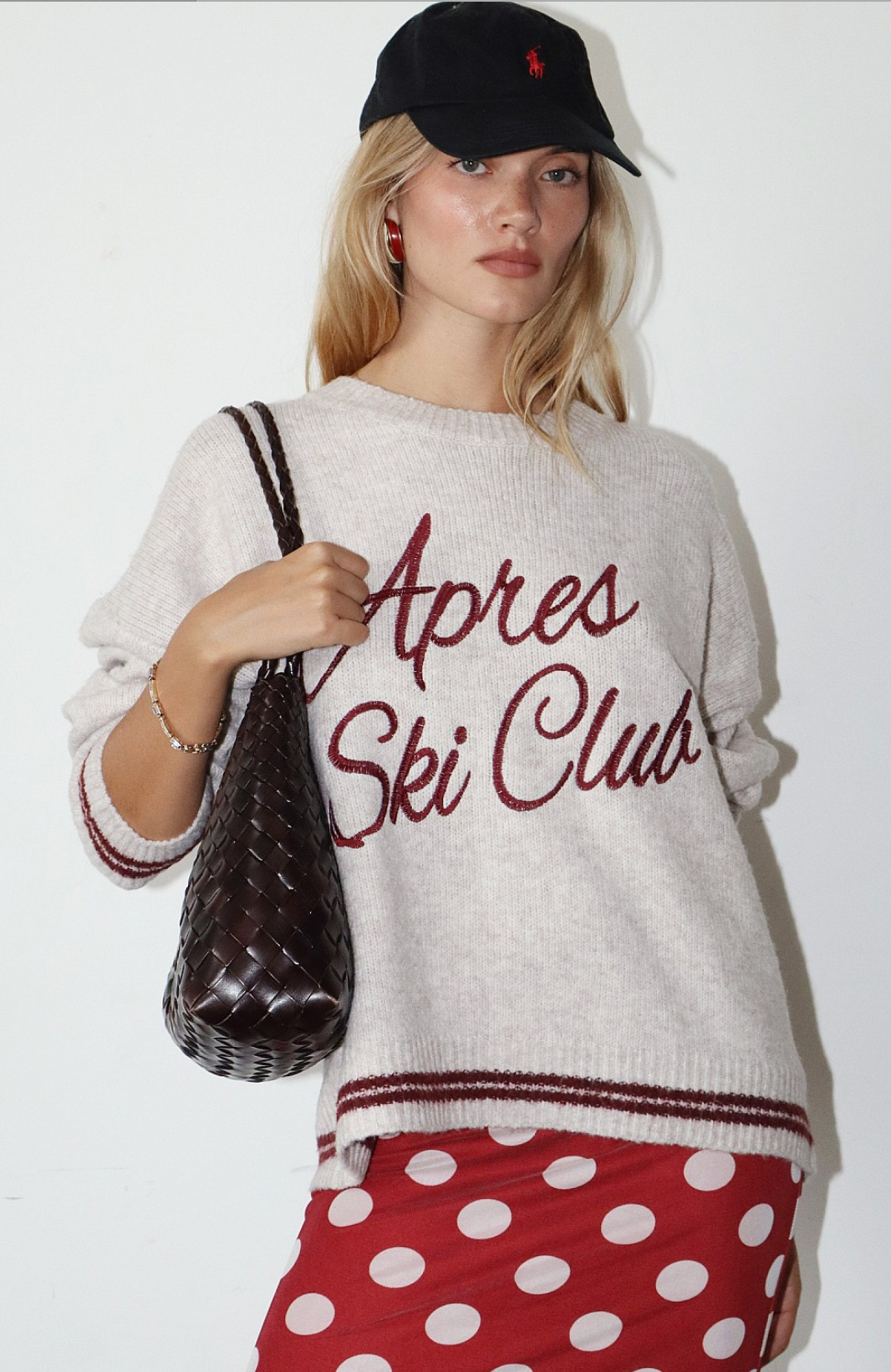 Oatmeal Apres Ski Club Sweater
