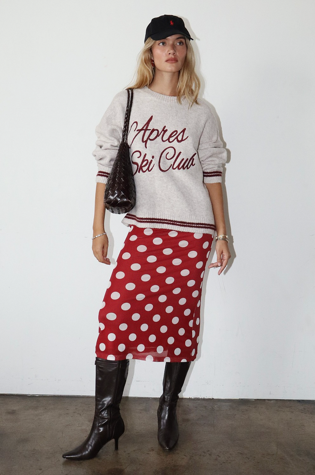 Oatmeal Apres Ski Club Sweater