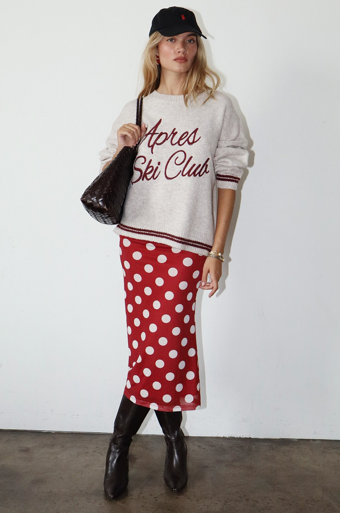 Oatmeal Apres Ski Club Sweater