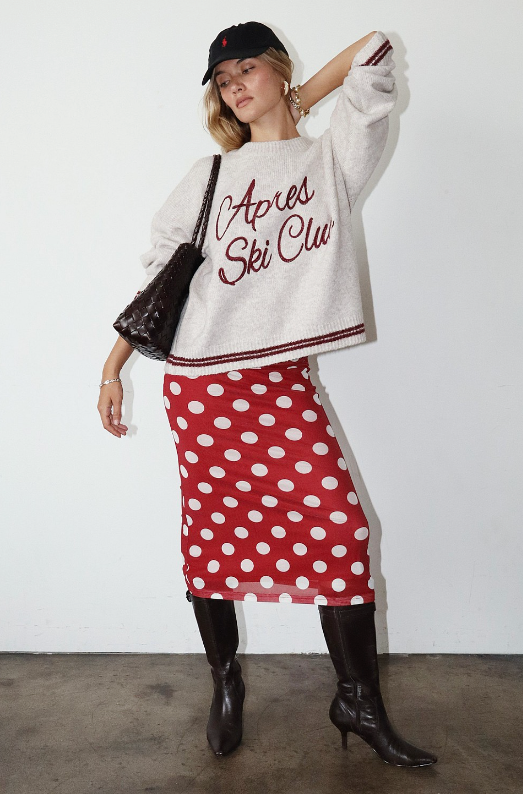 Oatmeal Apres Ski Club Sweater