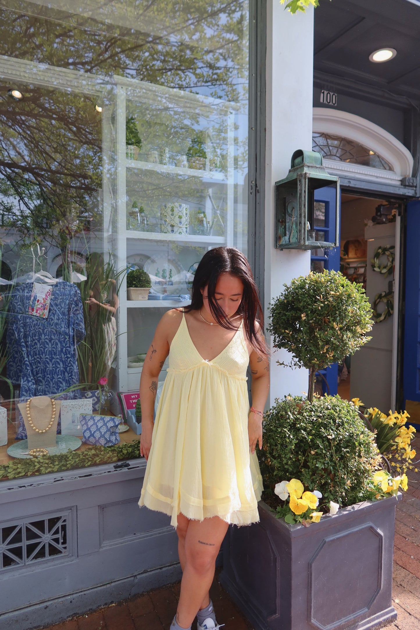 Lumi Dress in Yellow
